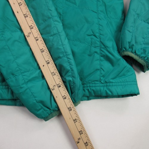 REI Jacket Girls Large Long Sleeve Zip Pockets Lightweight Green 14-16 - Picture 9 of 9