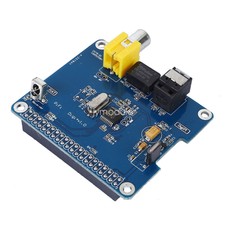 Hifi Pifi Digital Sound Card SPDIF I2S Fiber Optic Module for Raspberry Pi-