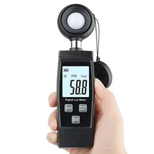 Digital Light Meter 100000 Lux Hydroponic Garden Grow Photometer