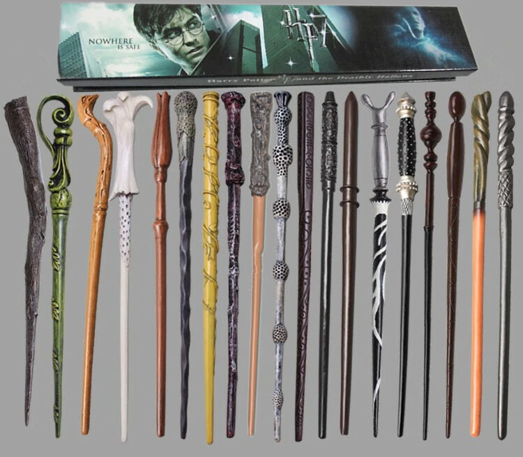 Harry Potter Hermione Dumbledore Voldemort Boxed Magic Wand Collection  Cosplay