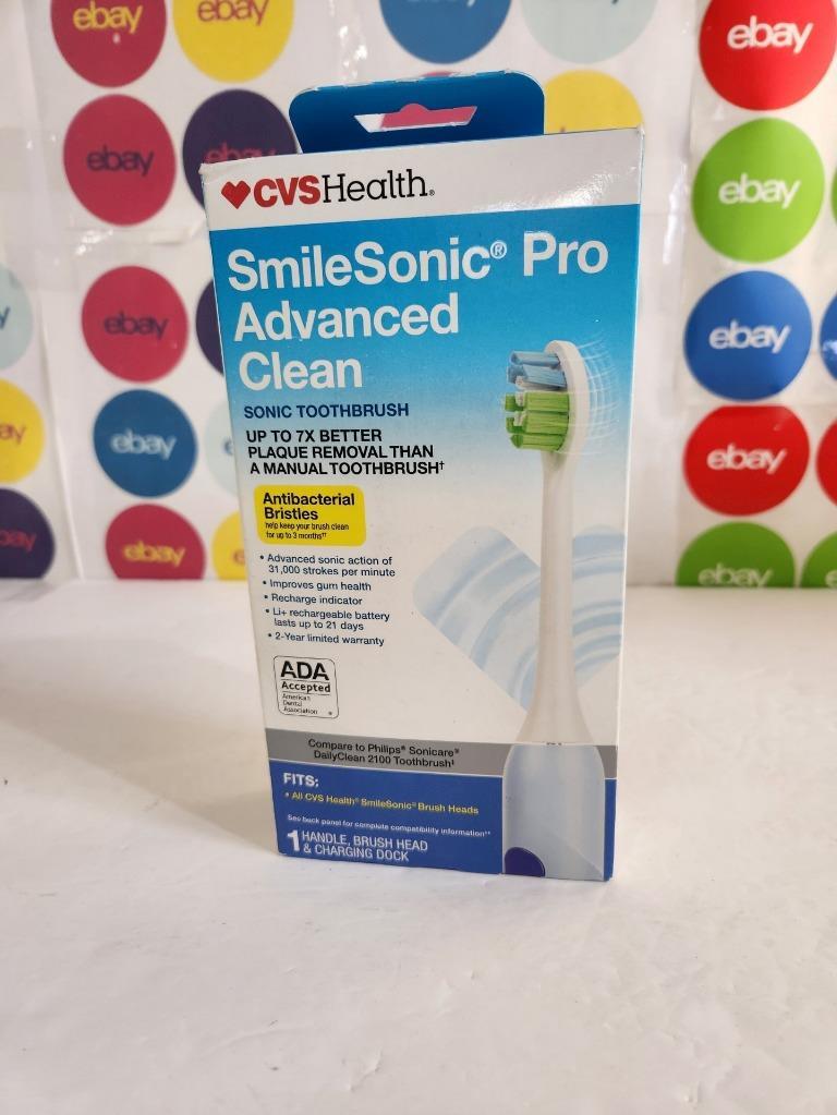 Pro Advanced Clean Sonic Toothbrush,SmileSonic CVS Hhealth eBay