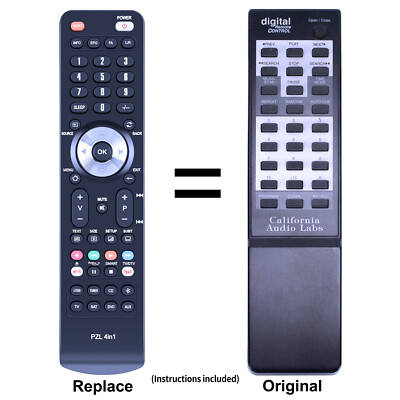 New Replacement Remote Control For CALIFORNIA AUDIO LAB Icon Mk II