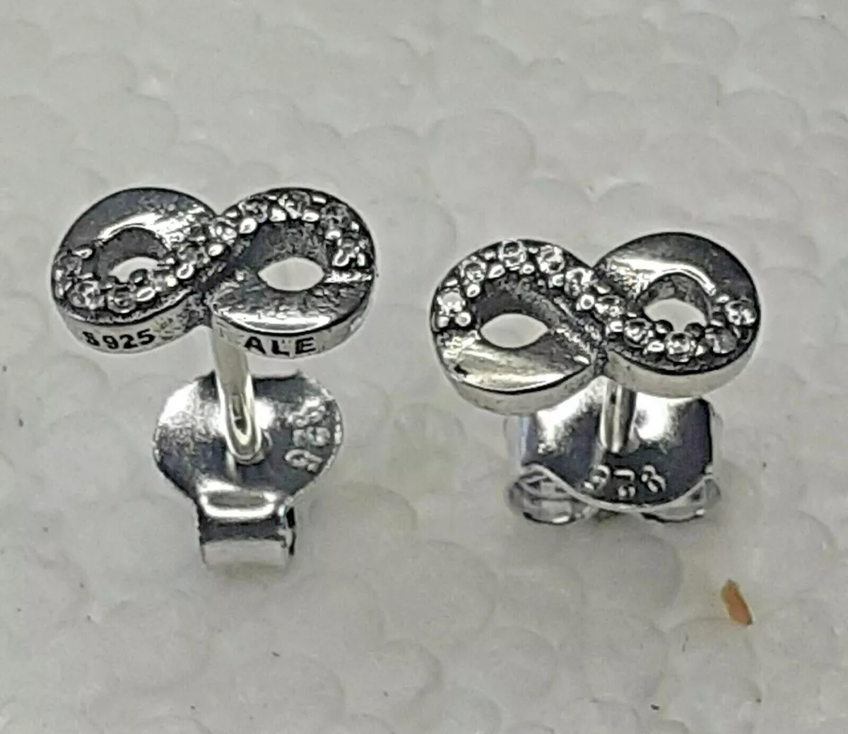 Pandora sale infinity earrings