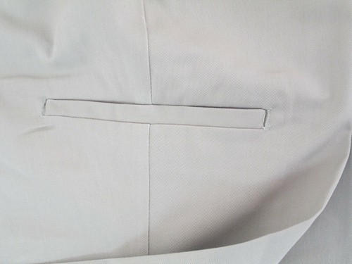 Girls Pants khaki Uniform chino flat 0 4 6 8 26 27 28 30 x 26 28 unhemmed NEW - Picture 2 of 6