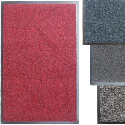 GIACOMINI & GAMBAROVA Tappeto Antiscivolo Nevada Asciugapassi Passatoia Tinta Unita Zerbino Grande