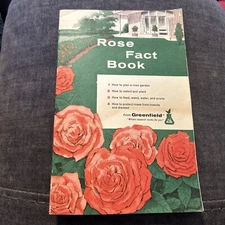Roses Fact Book Greenfield Eli Lilly Elanco Company Ephemera Pamphlet Vintage