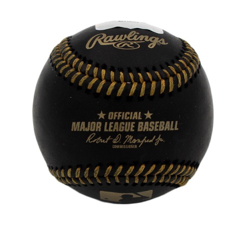 Tyler Matzek Signed Atlanta Braves Rawlings OML Black MLB Baseball - 第 2/3 張圖片