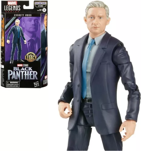 Figura Everett Ross 6" Marvel Legends Series Black Panther Legacy Collection
