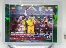 2021 Donruss Lebron James Franchise Features Holo Green Ice  #20