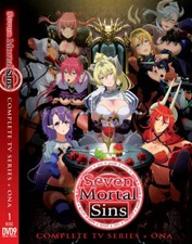 ANIME DVD UNCUT SEVEN MORTAL SINS VOL.1-12 END  ONA ENGLISH DUBBED REG ALL 