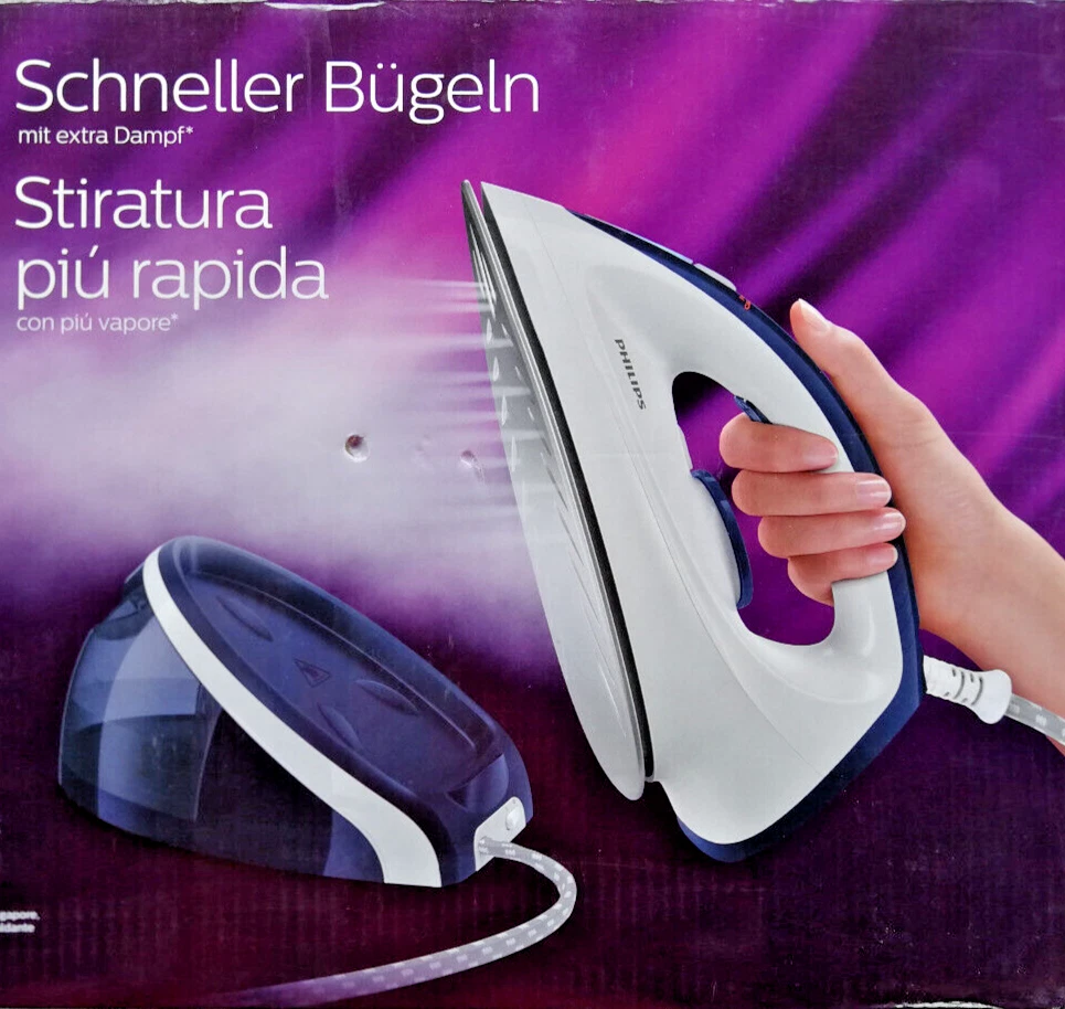 Philips Steam Ironing Station Iron Steam Iron Ceramic Soleplate