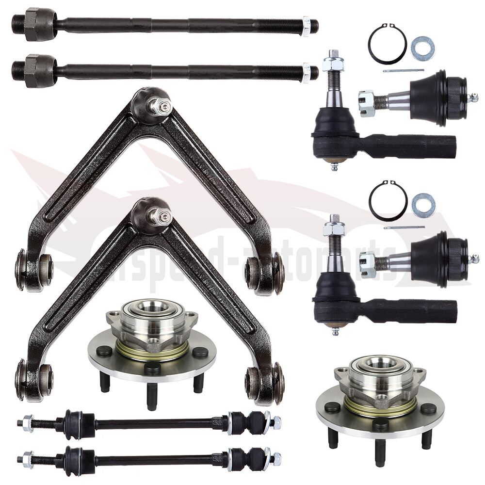 12x Front Control Arm Ball Joint & Wheel Bearing Hub for 2002-2005 Dodge Ram 1500