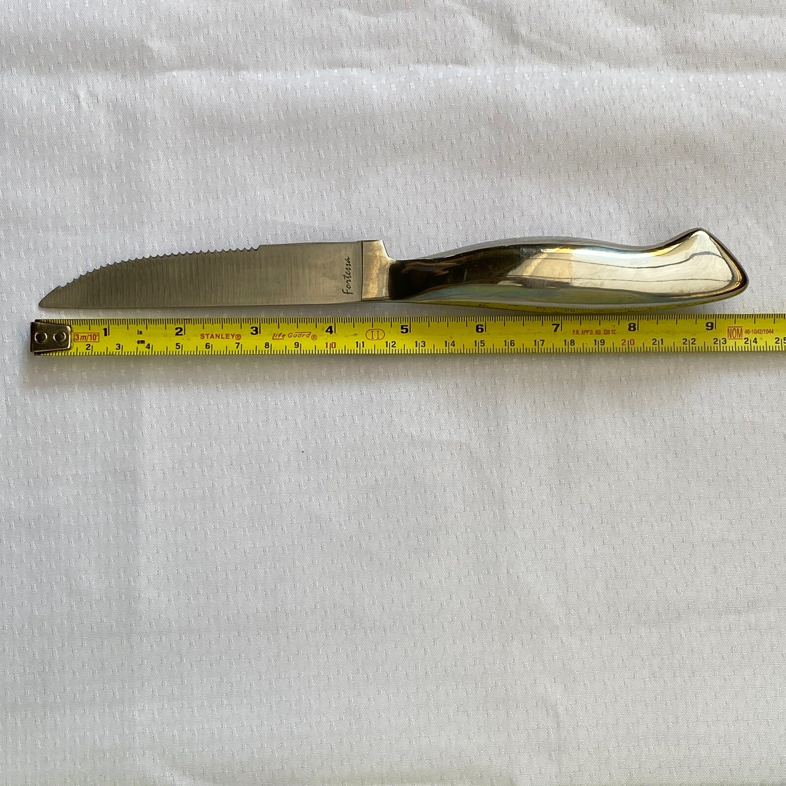 Fortessa Knife Set (8) Steak Stainless  Steel - 9 1/2”L, New - Never Used, China