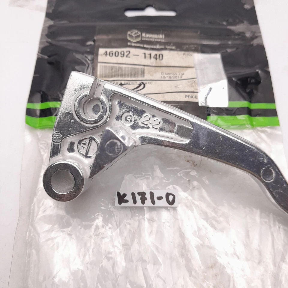 Kawasaki KLX150 D-tracker KLX-150L KLX150BF Lever Grip Front Left 1Pc - Image 3 of 4
