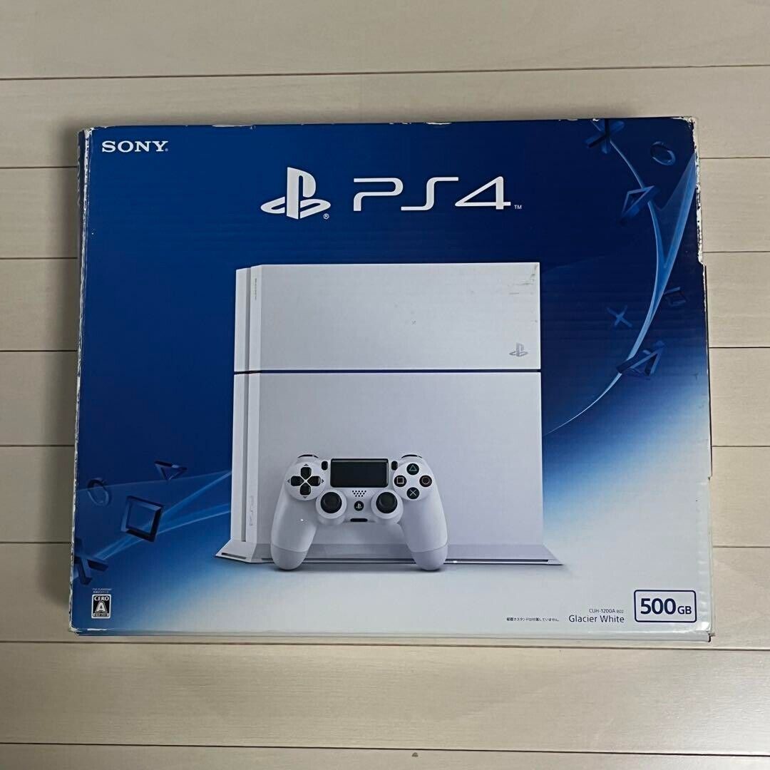 PlayStation 4 Sony PS4 CUH-1200AB02 Glacier White 500GB PlayStation 4 Sony PS4 CUH-1200AB02 Glacier White 500GB