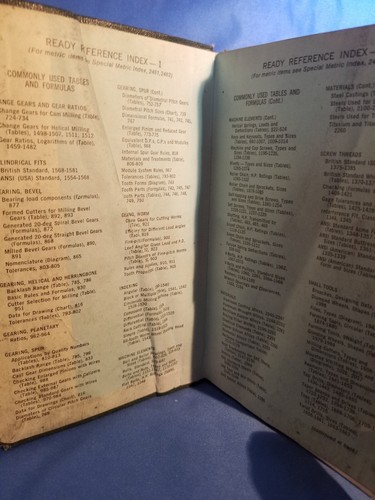 Machinery's Handbook - Picture 12 of 34