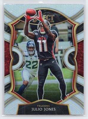 Julio Jones - 2020 Panini Select - Silver Prizm #6 - Atlanta Falcons