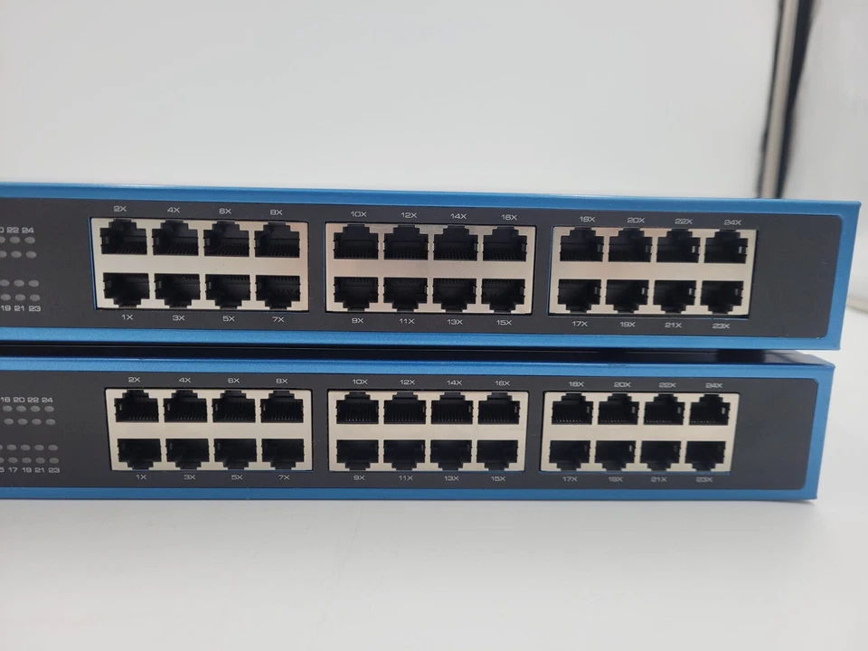 Zonet ZFS3124 24-Port 10/100Mbps Ethernet Switch- Hinges/Screws Included - Image 3 of 4