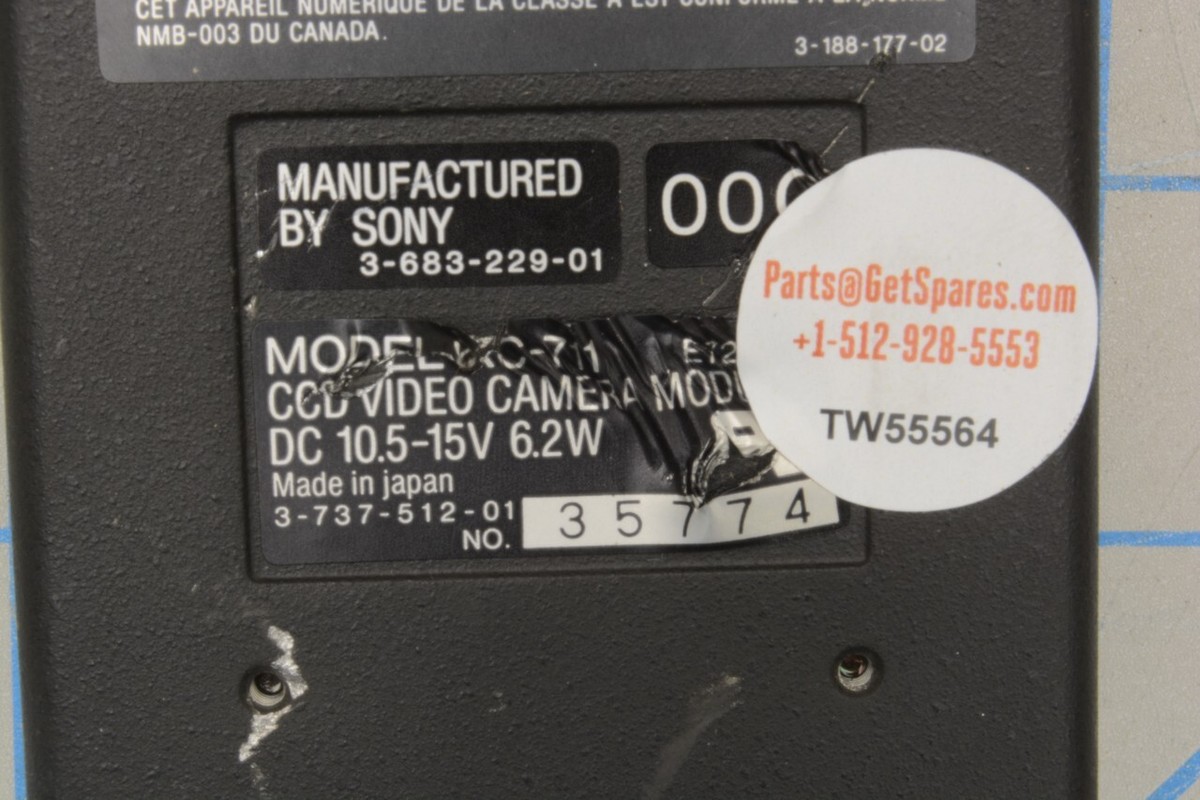 その他 Sony XC-711RR CCD Color Camera Module XC-711 / RGB CCD VISION CAMERA / SONY | eBay