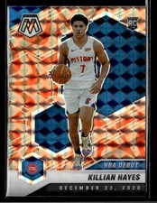 Killian Hayes [Reactive Yellow] #222 Prices | 2020 Panini Mosaic