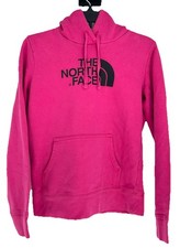 The North Face Pink Half Dome Womens Hoodie Sweatshirt Size Small