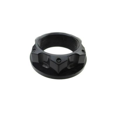 Schwarze Vorbau Top Yoke Mutter für Honda CB 650 RA Neo Sports Cafe 2019-2024