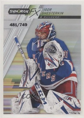 2020-21 Upper Deck Synergy FX 481/749 Igor Shesterkin #FX-37 o4u