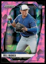 2025 Panini Prizm #171 Will Wagner Pink Ice Prizms