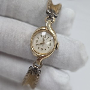 Authentic Vintage Elgin Ladies 832 19 Jewels, Cocktail Petite Watch Mechanical Gold Plated