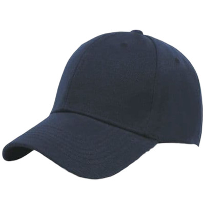 Einfache Acryl Baseballkappe verstellbar Papa Mütze Unisex Freizeit Sport Druckknopflasche