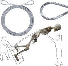 12 ft Skeleton Replacement Guy Wire Part Tether Cable Guy Wire for 12 Foot S...