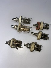 6 JOHNSON Mixed Lot Vintage Air Variable Capacitors