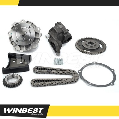 Timing Chain Kit Oil Water Pump for V6 Engine Buick Chevrolet Pontiac Oldsmobile