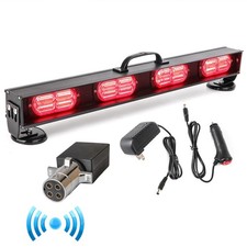 Wireless Led Tow Light Bar Traffic Advisor Magnetic For 12v Tow Truck Pickup 23