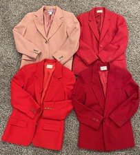 Lot of 10 VTG Womens Pendleton Wool Skirts Blazers/Top Wool Pant All Sizes