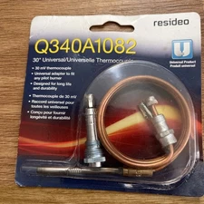 RESIDEO HONEYWELL Q340A1082 30" UNIVERSAL THERMOCOUPLE 30mV NEW W/ ADAPTER