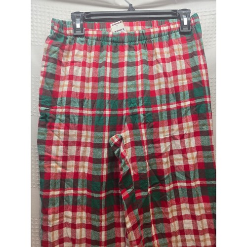 Jammies FOr Your Families Pajama Pants Plaid Womens Size XS Red Green - Picture 2 of 7