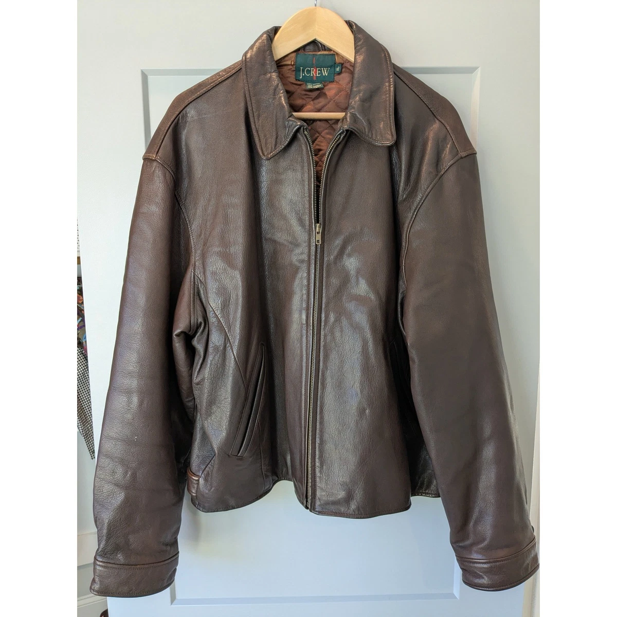 J.CREW Coats, Jackets & Vests Leather Outer Shell for Men for Sale