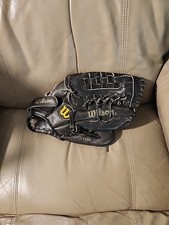 Wilson Optima Gold Baseball Softball Glove OG7 A9450 Right Hand Throw, Black
