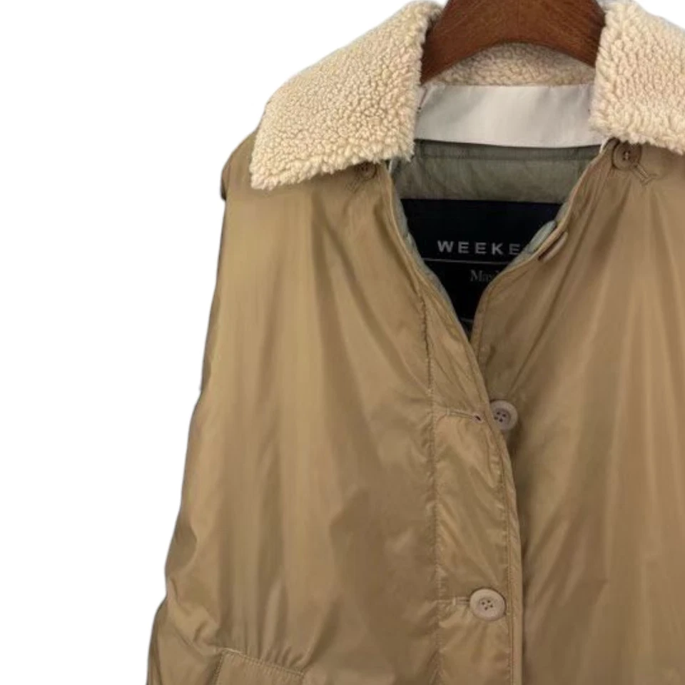 Maxmara weekend jacket DRAVA Reversible water-repellent canvas down jacket IT40 - Image 4 of 4