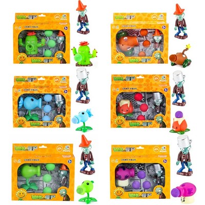 Plants vs Zombies 2 Figuren Spielzeug Set Erbsenschütze Kaktus Kokos Kanone Kinder Geschenk
