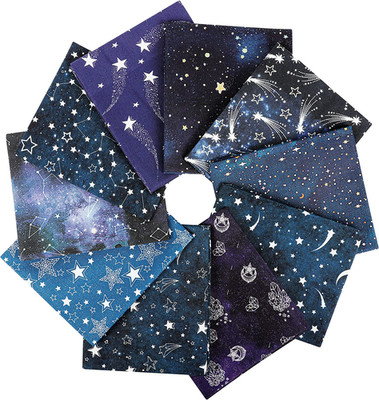 -25 Options- 100% Cotton Quilting Fabric Bundles 10Pcs Fat Quarters 18�X21�-M...