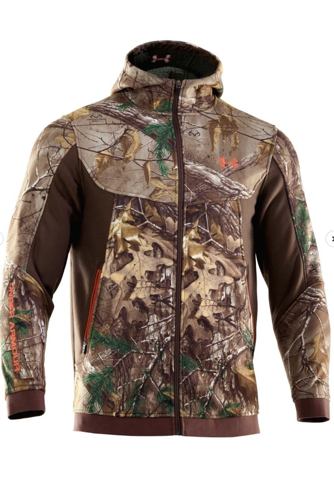 Under Armour Realtree Xtra Camo Ayton Hunting Jacket And Pants Set-XL/W36 - Image 3 of 4