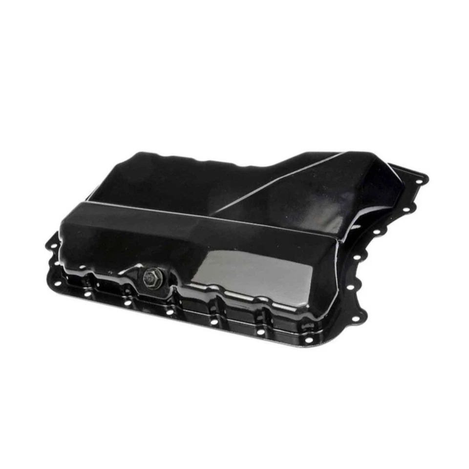 Para Volkswagen Rabbit 2006-2009 cárter de aceite del motor | acero | negro | tipo cárter húmedo Foto 2 de 4
