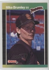 1989 Donruss Mike Brumley (*Denotes on Back) #302 0b5