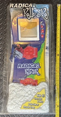 Vintage Radica Rider Electronic Handheld Stand On Game   Rare Retro New Sealed