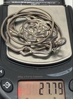 JCM Sterling Silver 925 Openwork Rose Pendant Snake Chain Necklace 18" — photo 9
