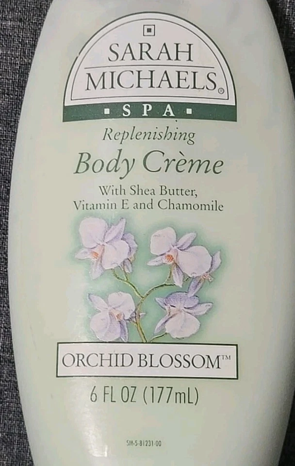 Винтажный увлажняющий крем для тела 90-х Sarah Michaels Orchid Blossom 6 жидк. унций новый - Изображение 2 из 4