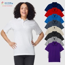 GILDAN Mens DryBlend Jersey Poloshirt Casual Work Leisure Wear Polo Tee T Shirt