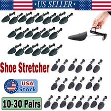 10-30 Pair Adjustable Plastic Spring Shoe Tree Men Shoes Shaper Keeper Stretcher